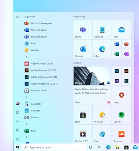 微软官方实锤！这就是下一代Win10开始菜单