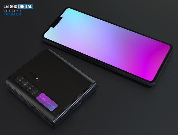 华为Mate V全新渲染图曝光 外形前所未有