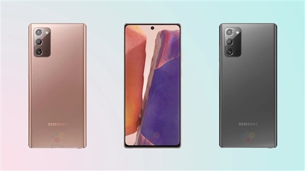 四种配色吸睛 三星Galaxy Note 20/Ultra最新高清图曝光