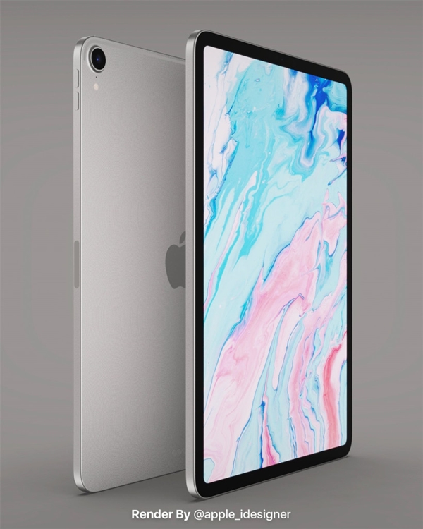 iPad Air 4外形渲染图曝光：颜值大提升、也要搭载A14