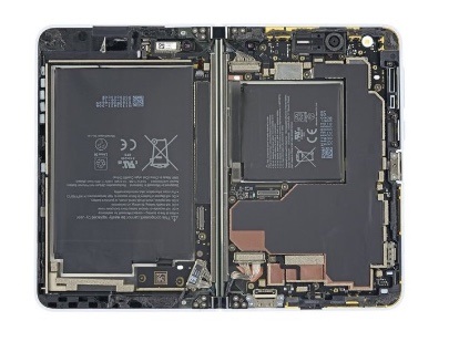 iFixit拆解Surface Duo：可修复性2分