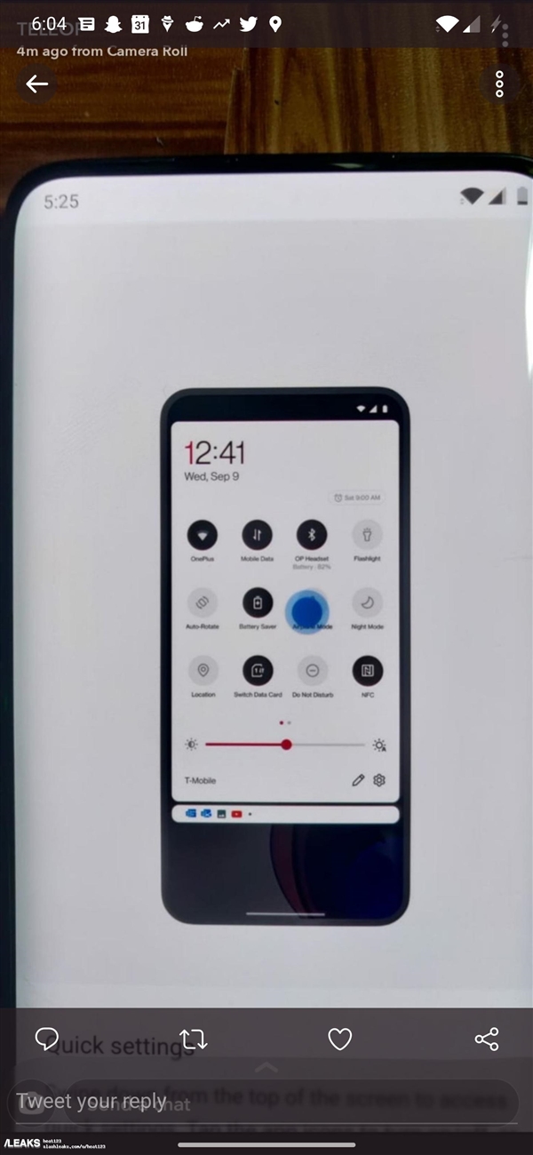 一加8T Pro上手谍照曝光：真全面屏设计、挖孔没了