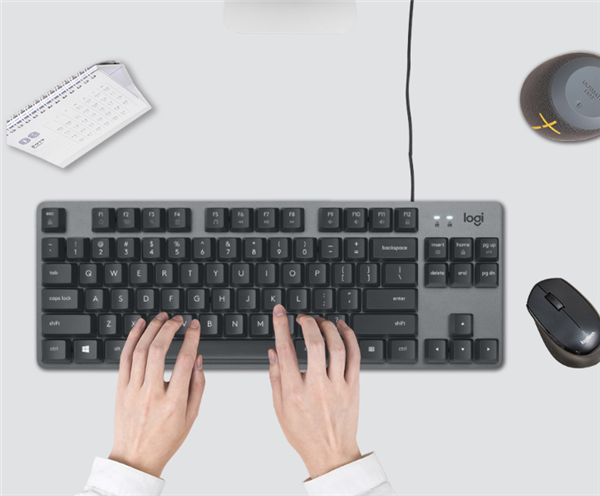 299元 罗技K835机械键盘发布：铝制外壳 极简84键