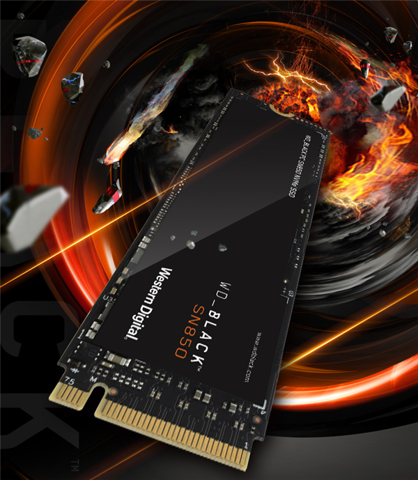 西数首款PCIe 4.0 SSD SN850上市：读取破7TB/s、1TB 1499元