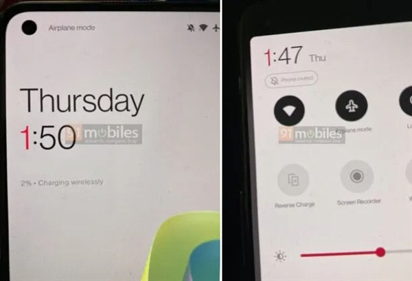 一加9真机曝光：打孔直面屏设计 支持30W无线充电、反向无线充电