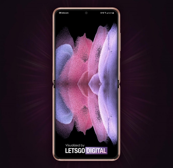 三星Galaxy Z Flip 3渲染图曝光!铰链升级、副屏更大了