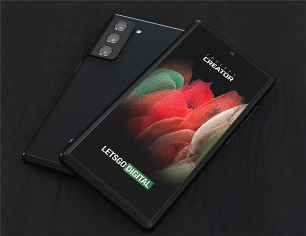 三星卷轴屏手机专利曝光：继承S21元素&nbsp;屏幕双向拉伸