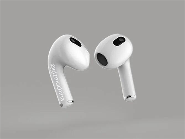 ID设计大改！曝AirPods 3有望5月18日登场：新增降噪