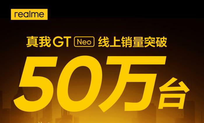 销量突破50万台！realme真我GT Neo成为618明星爆款