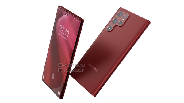 首批骁龙898旗舰！三星Galaxy S22最新渲染图曝光：Note味十足