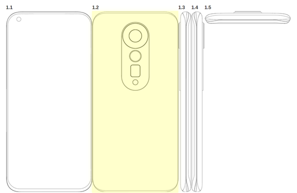 小米12长这样？小米最新外观专利曝光：几乎无边框