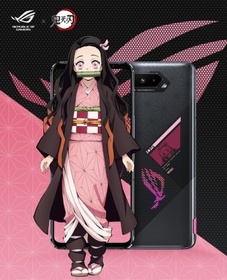 与祢共赴战场ROG游戏手机5sx鬼灭之刃限定版开售