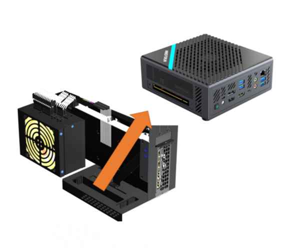 显卡上面长了个主机？AMD锐龙迷你机上新：支持全尺寸显卡