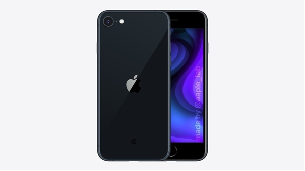 有望下周登场！iPhone SE3渲染图曝光：4.7英寸屏、后置单摄