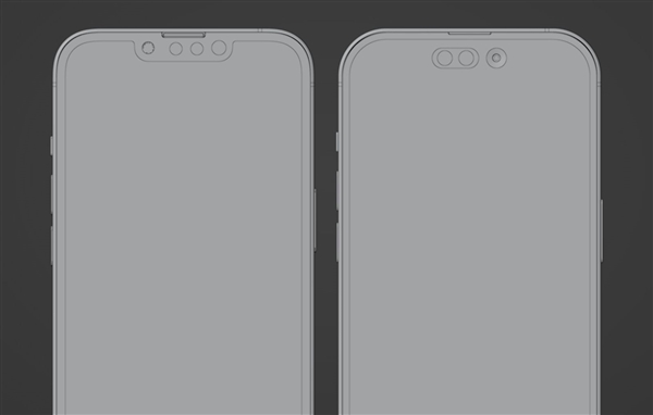 对比<a href='https://www.apple.com/cn/' target='_blank'><u>苹果</u></a>13！iPhone 14 Pro新外形曝光：边角设计更圆 打孔屏扎眼