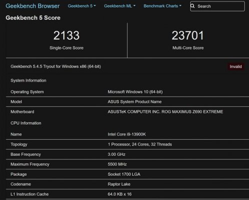 Intel 13代酷睿飙上5.7GHz！真的要破6GHz？