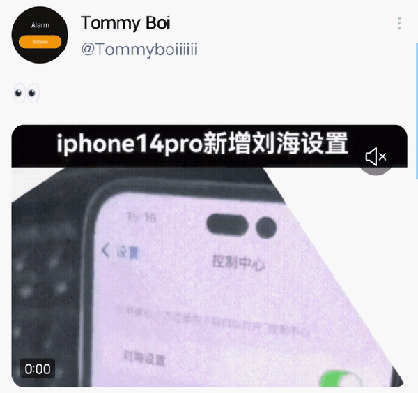 iPhone 14 Pro真机首曝？<a href='https://www.apple.com/cn/' target='_blank'><u>苹果</u></a>这新屏幕看完一言难尽 你觉得如何