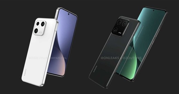 对标苹果iPhone 14？小米13高清渲染图首曝！