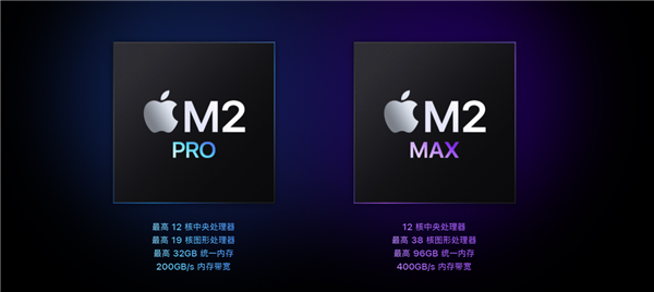 M2 Pro/Max炸场！<a href='https://www.apple.com/cn/' target='_blank'><u>苹果</u></a>2023款MacBook Pro发布：15999元起