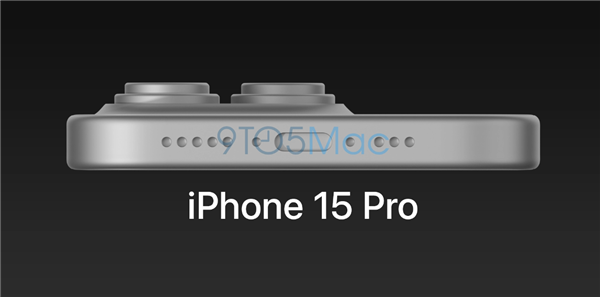 iPhone 15 Pro CAD渲染图对比iPhone 14 Pro：改用USB C端口、相机更凸起、边框更窄