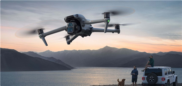 大疆Air 3S双摄旗舰无人机发布：升级一英寸主摄 首搭前向激光雷达
