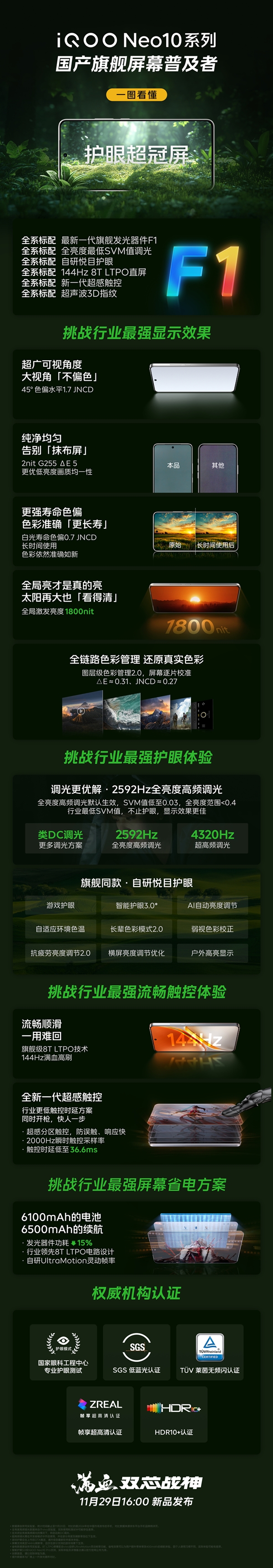 iQOO Neo10系列标配最新一代发光器件F1：挑战行业最强护眼<a href='https://www.ivipi.com/pc/' target='_blank'><u>体验</u></a>