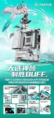 天选颜力 华硕B650E天选主板Zen 5次元利器