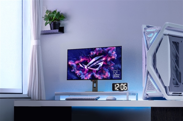 610Hz！无惧环境光新薄膜！ROG全新电竞显示器亮相2025台北电脑展