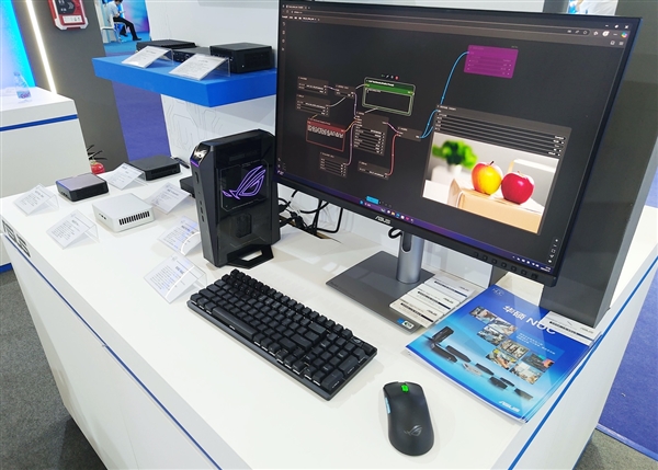 华硕NUC重磅亮相上海制造业数字化博览会 AI边缘计算引领智造变革