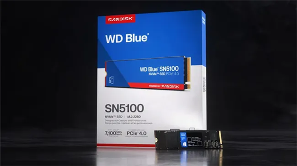 闪迪推出WD蓝盘SN5100 SSD：宣称性能提升30%