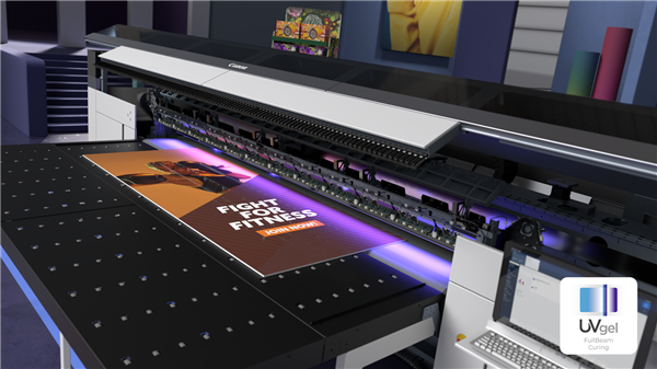 佳能推出搭载独特UVgel凝胶技术的3.4米幅面彩浪XL系列 进一步扩展大幅面图像打印系统产品组合