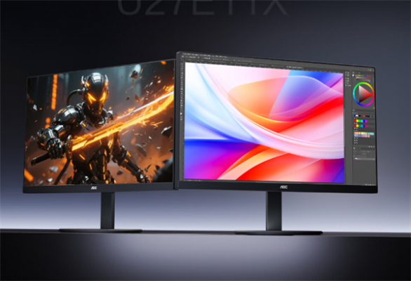 AOC推出新款27寸显示器：FHD/4K双模切换