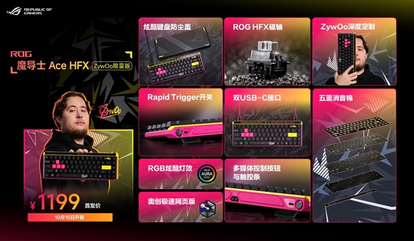 ROG新品超玩会开启！BE@RBRICK联名 ZywOo联名 各类电竞潮品重磅揭晓！