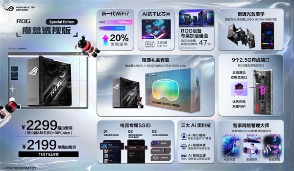 ROG新品超玩会开启！BE@RBRICK联名 ZywOo联名 各类电竞潮品重磅揭晓！