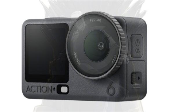 大疆Action 6运动相机官宣11月13日发布：方形CMOS、可变光圈镜头