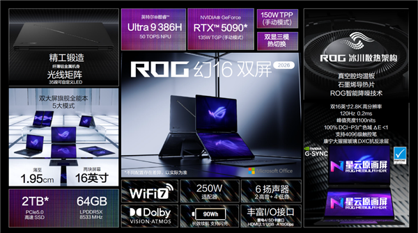 CES 2026：ROG重磅发布幻系列全能笔记本新品