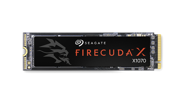 希捷推出FireCuda X1070 SSD：支持PCIe 4.0 x4接口 最大4TB