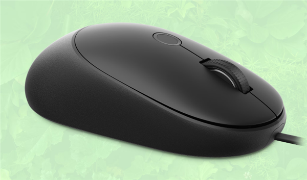 戴尔发布MS526C有线鼠标：集成指纹识别