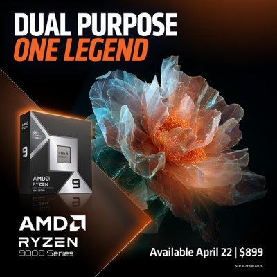 首创双堆叠208MB缓存!AMD锐龙9 9950X3D2官方定价899美元