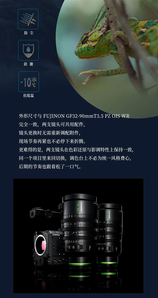 富士推出第二枚中画幅变焦镜头 专为广角拍摄准备