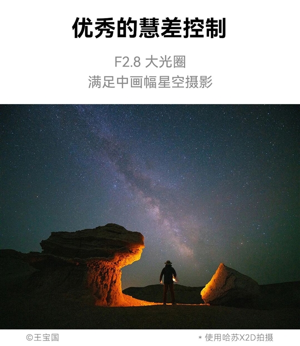NiSi耐司推出中画幅16mm F2.8原生超广角镜头 适配哈苏富士中画幅系统