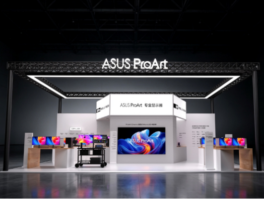 华硕 ProArt 携全系列专业显示器亮相 BIRTV 2026—— 旗舰 QD-OLED 与 8K Mini-LED 同台,覆盖影视创作