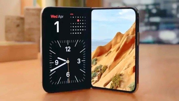 苹果iPhone Duo六种使用模式解析 全靠铰链角度自动切换
