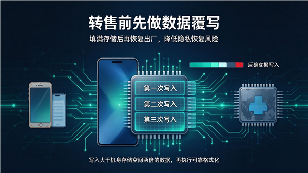手机恢复出厂设置不等于清除数据！换手机前记得做这一步